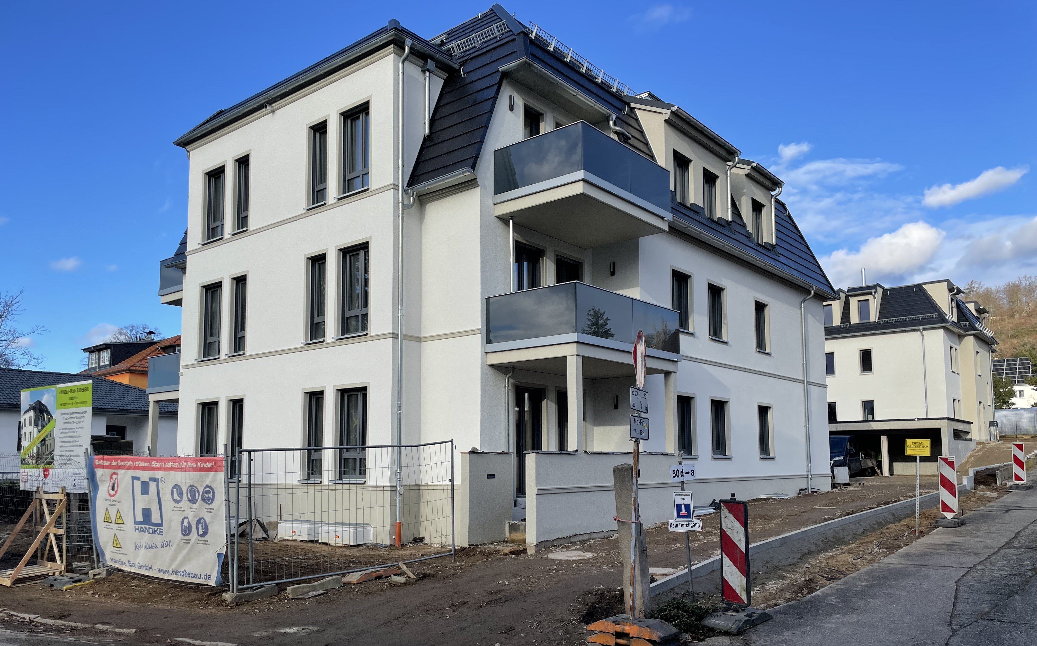 Terrassenwohnung zum Kauf provisionsfrei als Kapitalanlage geeignet 429.830 € 3 Zimmer 76,3 m²<br/>Wohnfläche Winzerstraße Radebeul 01445