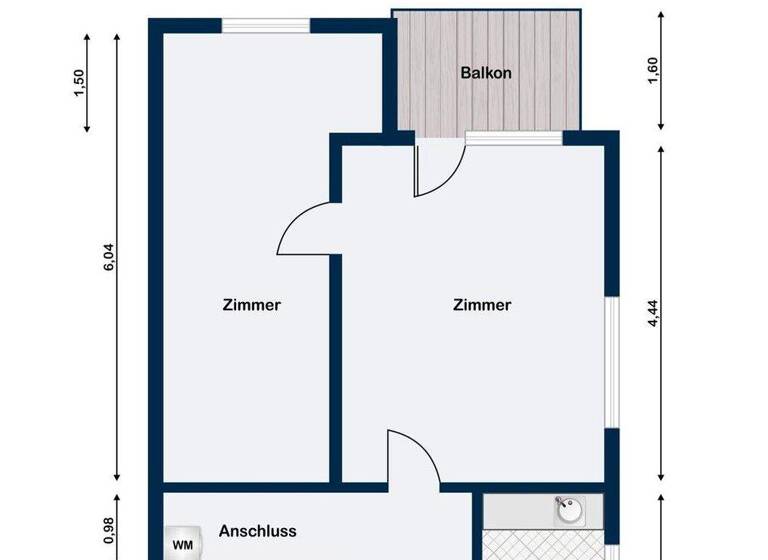 Wohnung zum Kauf 165.000 € 2 Zimmer 48,7 m² 2. Geschoss Marienfelde Berlin 12279
