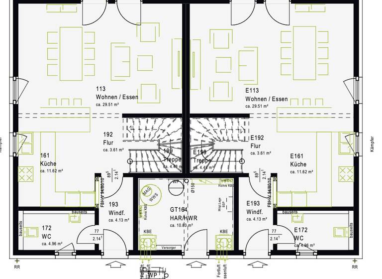 Haus zur Miete - Erstbezug 1.400 € 4 Zimmer 120 m² Wolkenstein 09429