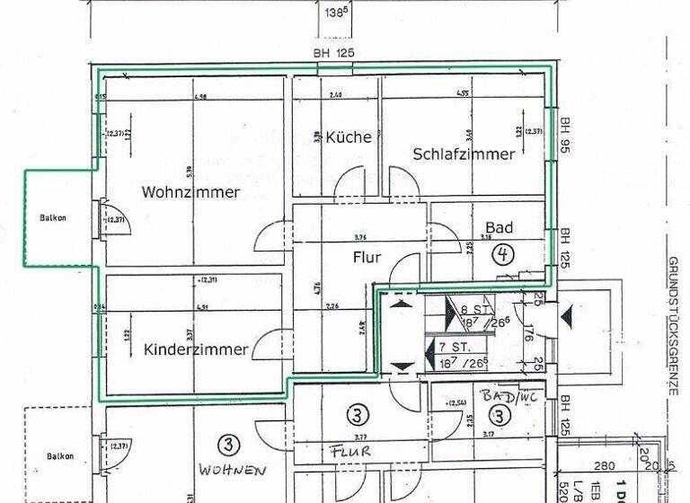 Wohnung zur Miete 985 € 3 Zimmer 90,6 m² EG frei ab 01.05.2026 Markkleeberg 04416