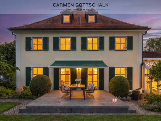 Villa zum Kauf 8 Zimmer 224 m² 601 m² Grundstück Leutstetten Starnberg 82319