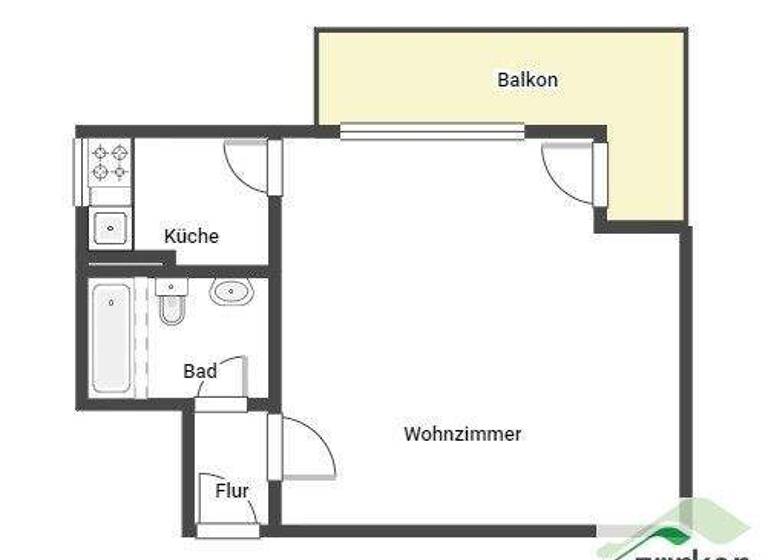 Studio zum Kauf 199.000 € 1 Zimmer 38,4 m² 4. Geschoss Partenkirchen Garmisch-Partenkirchen 82467