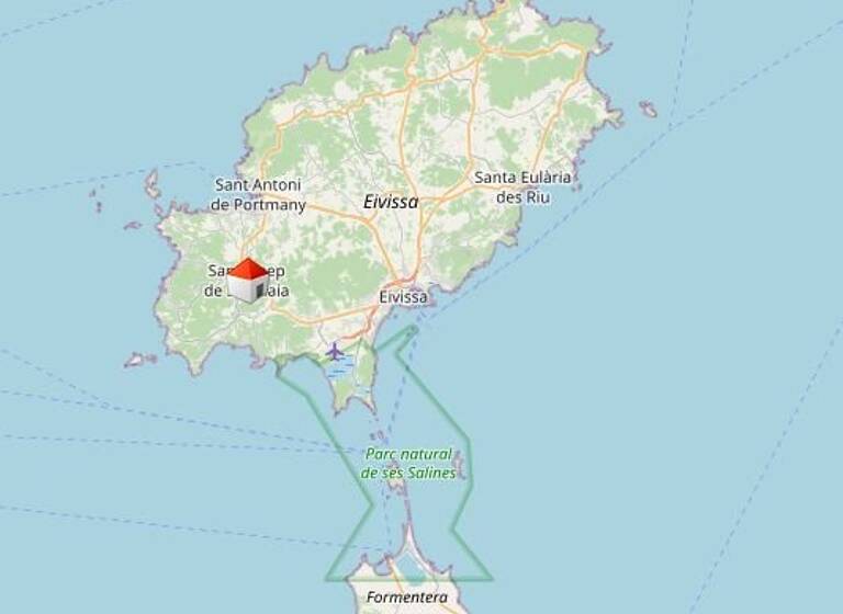 Villa zum Kauf 1.675.000 € 183 m² 344 m² Grundstück Sant Josep De Sa Talaia (Cala Vedella) 07830