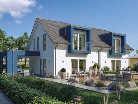 Doppelhaushälfte zum Kauf provisionsfrei 625.500 € 4 Zimmer 135 m² 580 m² Grundstück Moorrege 25436