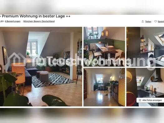 Wohnung zur Miete Tauschwohnung 2.480 € 3 Zimmer 100 m² 4. Geschoss Ludwigsvorstadt-Isarvorstadt München 80469