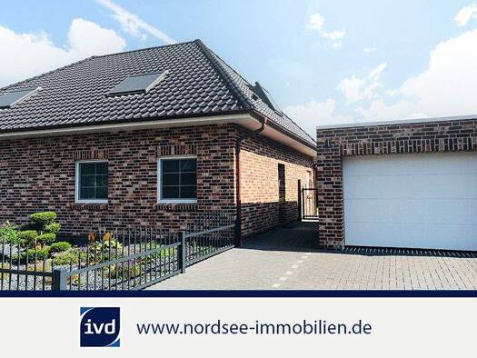 Doppelhaushälfte zum Kauf - Erstbezug 339.000 € 5 Zimmer 85 m² 728 m² Grundstück Norden 26506