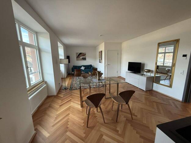 Wohnung zur Miete 1.499 € 2 Zimmer 53,8 m² 3. Geschoss frei ab sofort Eisenbahnstr. 21 Waldshut Waldshut-Tiengen 79761
