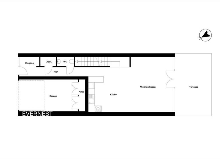 Reihenmittelhaus zum Kauf 1.090.000 € 4 Zimmer 174 m² 211 m² Grundstück Wilhelmsburg Hamburg 21109
