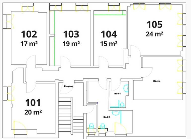 Studio zur Miete Wohnen auf Zeit 312 € 1 Zimmer 19 m² Marktplatz 12 Stadtgebiet Furtwangen 78120