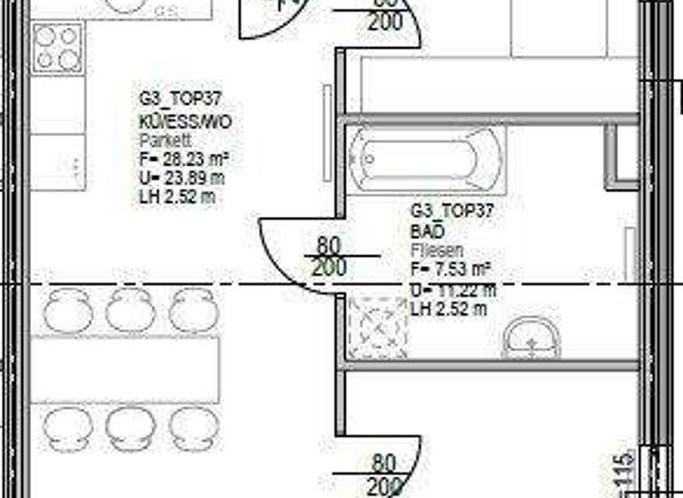Wohnung zur Miete 878 € 3 Zimmer 3. Geschoss Gries Graz 8020
