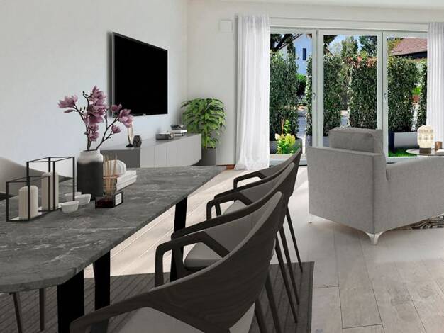 Terrassenwohnung zum Kauf - Erstbezug provisionsfrei 599.000 € 3 Zimmer 101,6 m² EG Ottobrunner Straße 8 Faistenhaar Brunnthal 85649