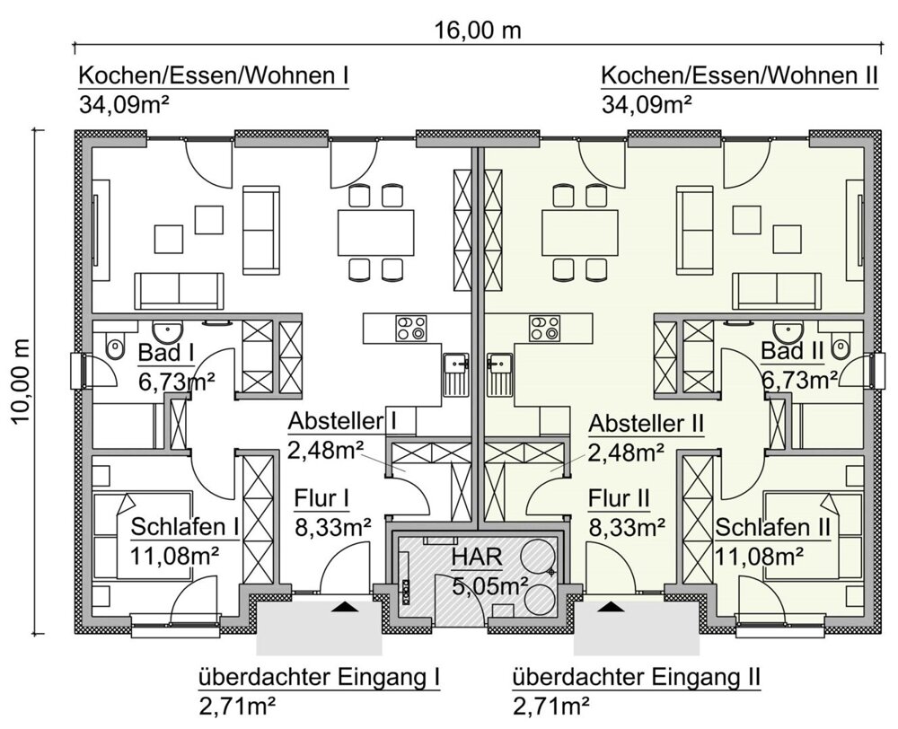 Bungalow zum Kauf 463.050 € 4 Zimmer 136 m²<br/>Wohnfläche 1.086 m²<br/>Grundstück Aschersleben Aschersleben 06449