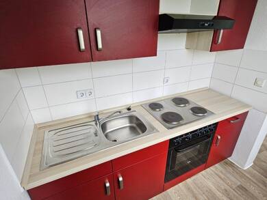 Wohnung zur Miete 185 € 1 Zimmer 25,1 m² 4. Geschoss Heinrich-Heine-Straße 67 Altenburg Altenburg 04600