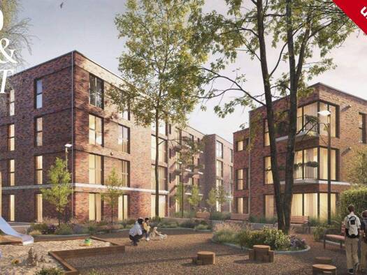 Wohnung zum Kauf - Erstbezug 262.000 € 1 Zimmer 37,6 m² 2. Geschoss Hamburg 22459