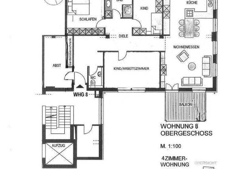 Wohnung zum Kauf provisionsfrei 550.000 € 4 Zimmer 123,8 m² 1. Geschoss Aldingen Remseck 71686