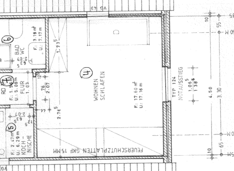 Studio zur Miete 350 € 1 Zimmer 17,6 m² 2. Geschoss Büsum 25761