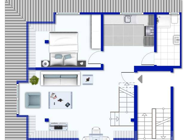 Maisonette zur Miete 700 € 3 Zimmer 65 m² 2. Geschoss frei ab 01.11.2026 Saarn Mülheim an der Ruhr 45481