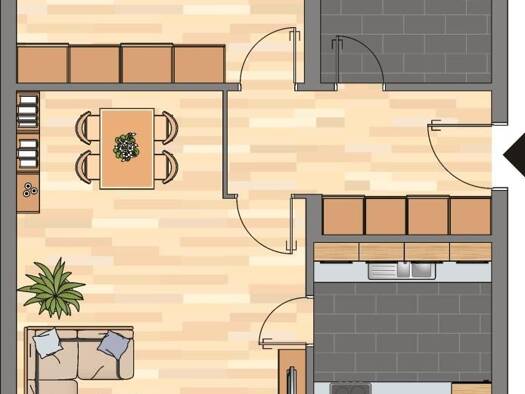 Wohnung zur Miete nur mit Wohnberechtigungsschein 516 € 2 Zimmer 65 m² 1. Geschoss frei ab 13.11.2026 Jakob-Rausch-Straße 2 Ahrweiler Bad Neuenahr-Ahrweiler 53474