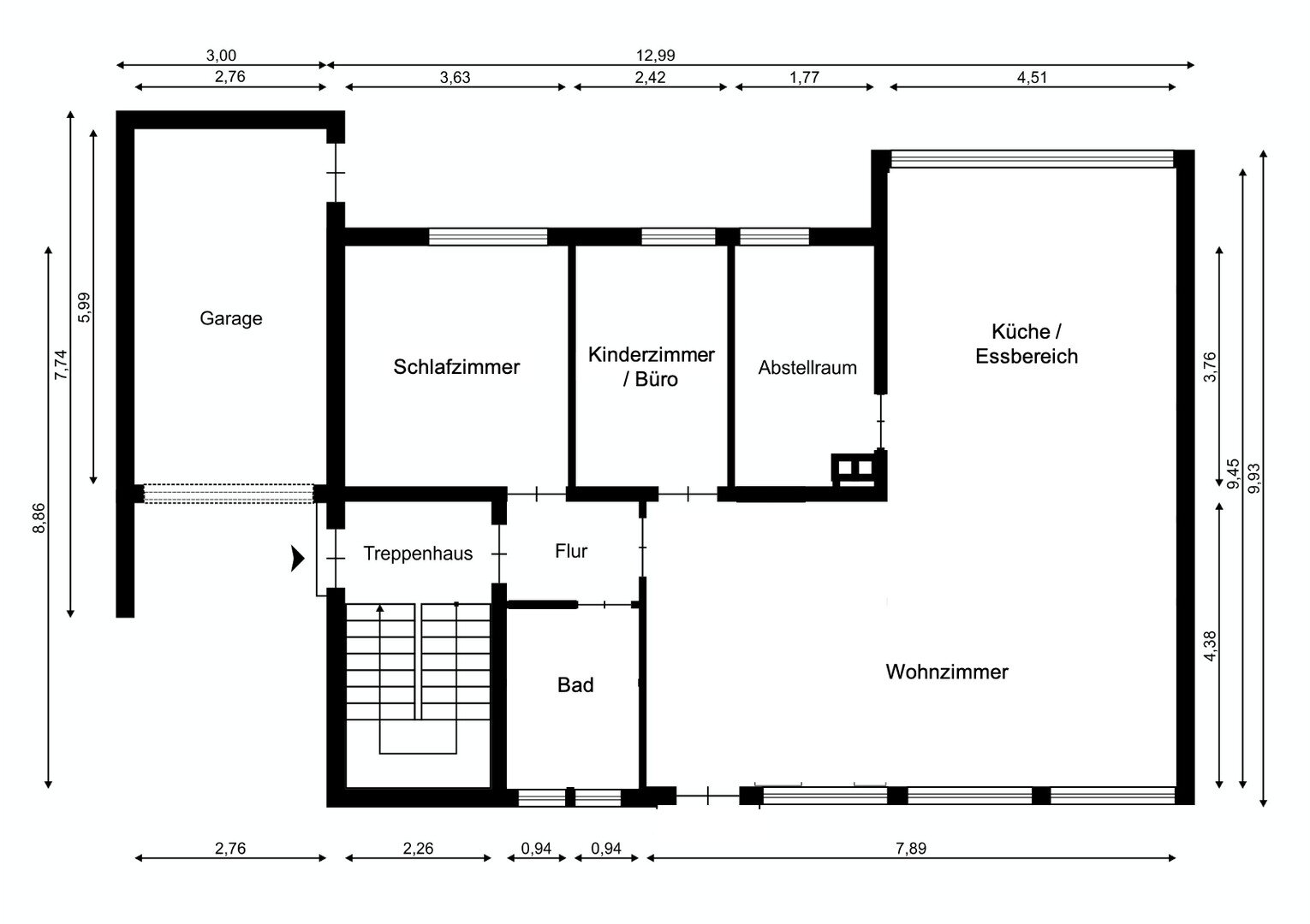 Wohnung zur Miete 810 € 3,5 Zimmer 100 m²<br/>Wohnfläche EG<br/>Geschoss 01.02.2025<br/>Verfügbarkeit St.-Kilian-Straße 4 Markelsheim Markelsheim 97980