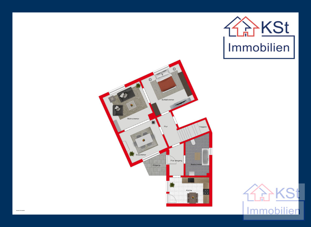 Doppelhaushälfte zum Kauf 174.900 € 6 Zimmer 100 m²<br/>Wohnfläche 520 m²<br/>Grundstück Bad Lausick Bad Lausick 04651