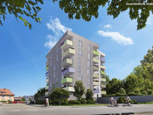 Wohnung zur Miete 571 € 1 Zimmer 42,3 m² 3. Geschoss Söllingstraße 1A Kehl 77694