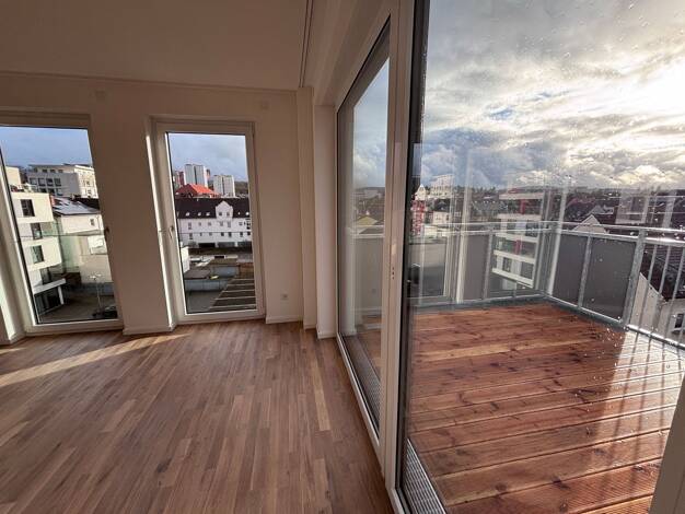 Wohnung zur Miete - Erstbezug 1.600 € 3 Zimmer 107 m² 3. Geschoss frei ab sofort Weberstraße Innenstadt Kaiserslautern 67655