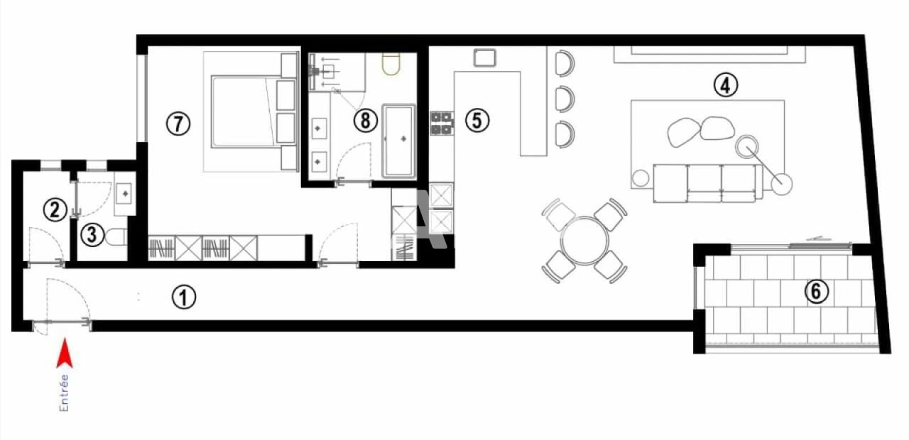 Studio zum Kauf 241.097 € 2 Zimmer 123 m²<br/>Wohnfläche 1.<br/>Geschoss Almadies Almadies 10 200