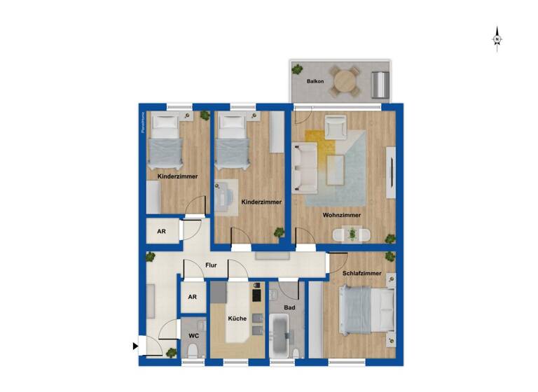 Wohnung zum Kauf 160.000 € 4 Zimmer 93 m² 6. Geschoss Raisdorf Schwentinental 24223
