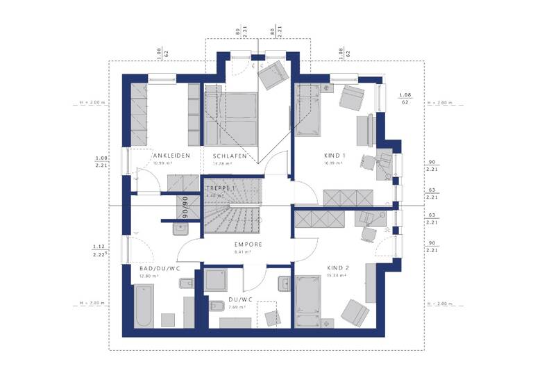 Einfamilienhaus zum Kauf 583.041 € 4 Zimmer 155 m² 585 m² Grundstück Leipziger Str. Magdeburg 39112