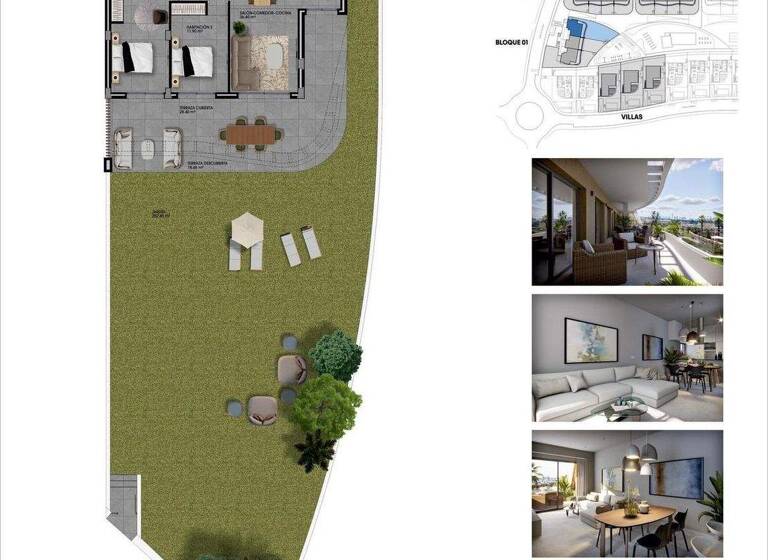 Wohnung zum Kauf 499.500 € 4 Zimmer 103 m² EG Calle de México  Finestrat 03509