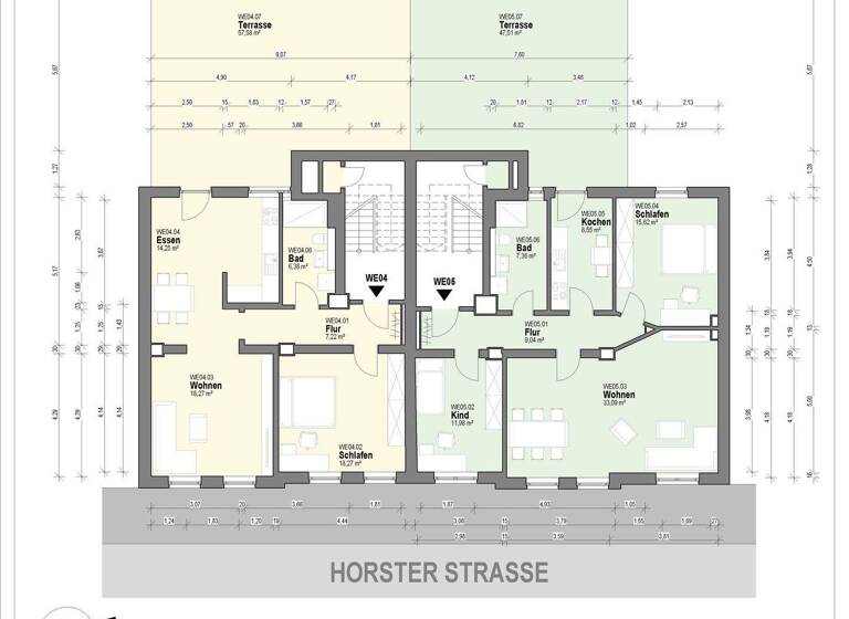 Wohnung zum Kauf provisionsfrei 280.000 € 3 Zimmer 108,7 m² 1. Geschoss frei ab sofort Horster Straße 294 Buer Gelsenkirchen 45899