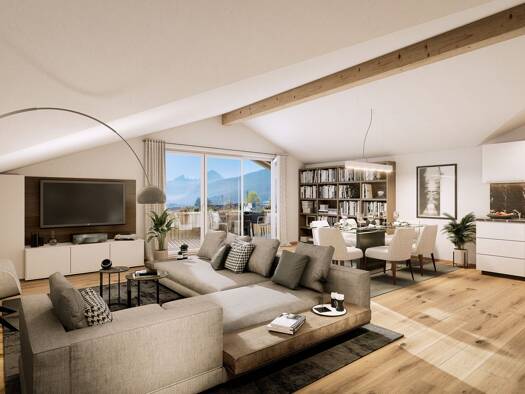 Wohnung zum Kauf - Erstbezug provisionsfrei 741.500 € 3 Zimmer 103,2 m² 2. Geschoss frei ab 31.12.2027 Bischofswiesen Bischofswiesen 83483