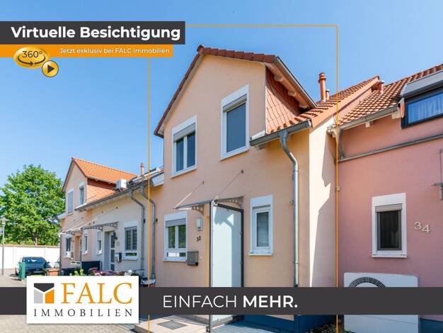 Reihenmittelhaus zum Kauf 540.000 € 4 Zimmer 108 m² 123 m² Grundstück Weinheim Weinheim 69469