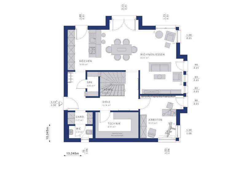 Einfamilienhaus zum Kauf provisionsfrei 728.731 € 5 Zimmer 175 m² 650 m² Grundstück Korlingen 54317