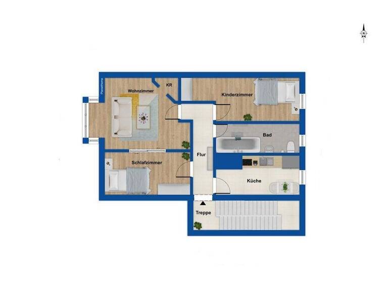 Wohnung zum Kauf 185.000 € 3 Zimmer 75 m² 3. Geschoss List Hannover 30163