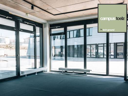 Bürofläche zur Miete - Erstbezug provisionsfrei 2 Zimmer 203 m² Bürofläche teilbar ab 100 m² Sitecpark Kirchbichl Bad Tölz 83646