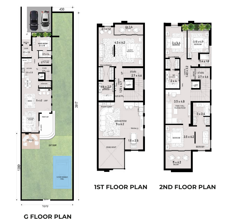 Einfamilienhaus zum Kauf 1.055.864 € 4 Zimmer 360 m²<br/>Wohnfläche 240 m²<br/>Grundstück Jumeirah Village Circle Dubai