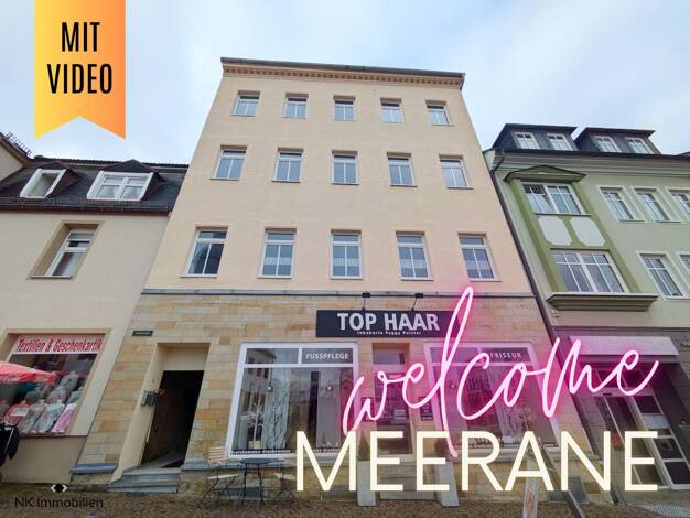 Wohnung zur Miete 400 € 3 Zimmer 85 m² 2. Geschoss Marienstr. 30 Meerane Meerane 08393