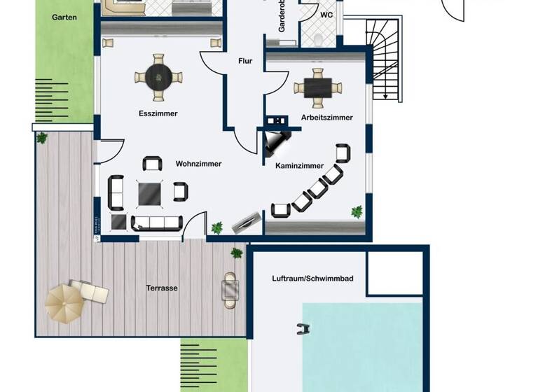 Einfamilienhaus zum Kauf 860.000 € 9 Zimmer 287 m² 3.394 m² Grundstück Schutterwald 77746