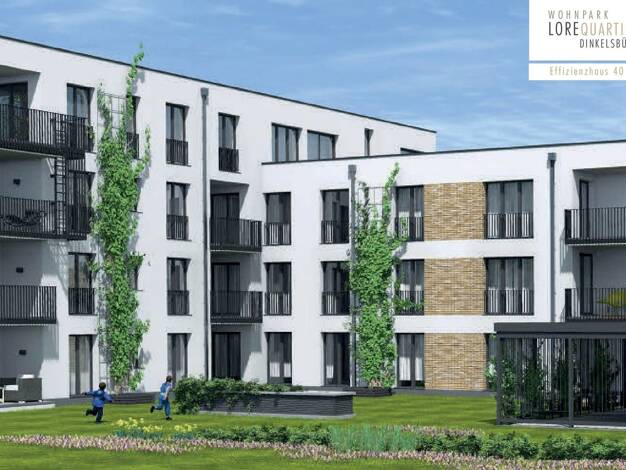 Wohnung zum Kauf - Neubau provisionsfrei 479.900 € 4 Zimmer 103,2 m² 3. Geschoss frei ab 01.09.2026 Lorestraße 8 Dinkelsbühl 91550