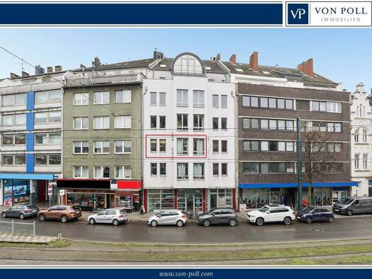 Wohnung zum Kauf 525.000 € 3 Zimmer 101 m² 2. Geschoss Derendorf Düsseldorf 40476