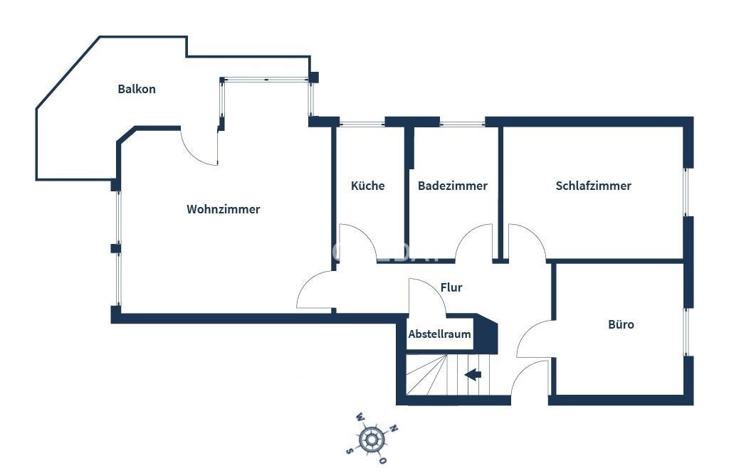 Maisonette zum Kauf 335.000 € 4 Zimmer 90 m²<br/>Wohnfläche 2.<br/>Geschoss Stadtmitte Bergisch Gladbach 51465