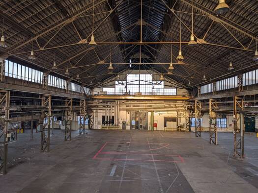 Halle/Industriefläche zur Miete provisionsfrei 4.450 m² Lagerfläche teilbar von 200 m² bis 4.450 m² Siemensstadt Berlin 13599