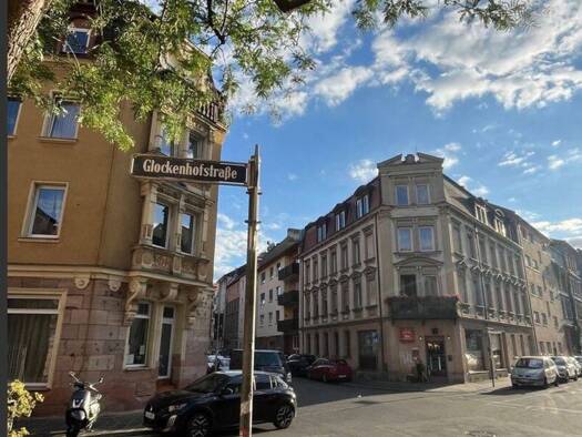 Wohnung zur Miete 800 € 1 Zimmer 80,5 m² Geschoss 3/4 frei ab sofort Glockenhofstraße 34 Glockenhof Nürnberg 90478