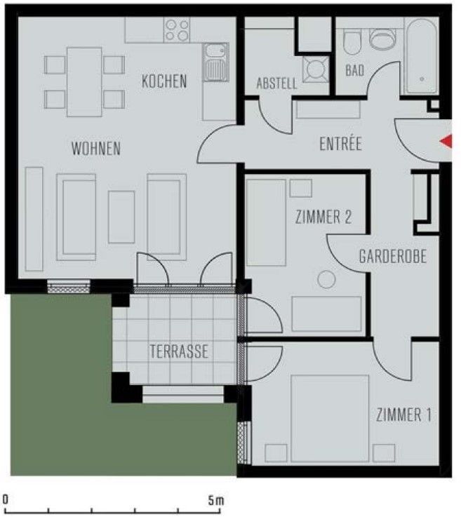 Wohnung zur Miete 1.358 € 3 Zimmer 73,4 m²<br/>Wohnfläche EG<br/>Geschoss 01.02.2025<br/>Verfügbarkeit Hegelallee 25 a Nördliche Innenstadt Potsdam 14469