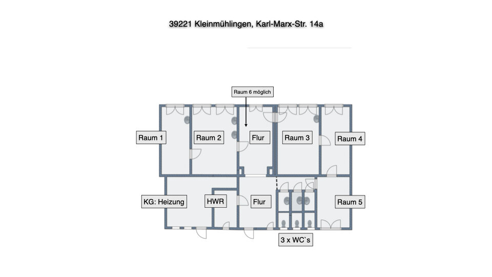 Einfamilienhaus zum Kauf 50.000 € 6 Zimmer 145 m²<br/>Wohnfläche 326 m²<br/>Grundstück Kleinmühlingen Kleinmühlingen 39221