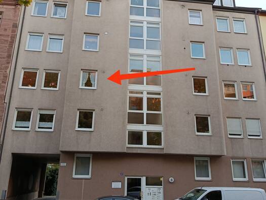 Wohnung zur Miete 1.177 € 3 Zimmer 88 m² Geschoss 2/6 frei ab sofort Goethestraße 8 Maxfeld Nürnberg 90409