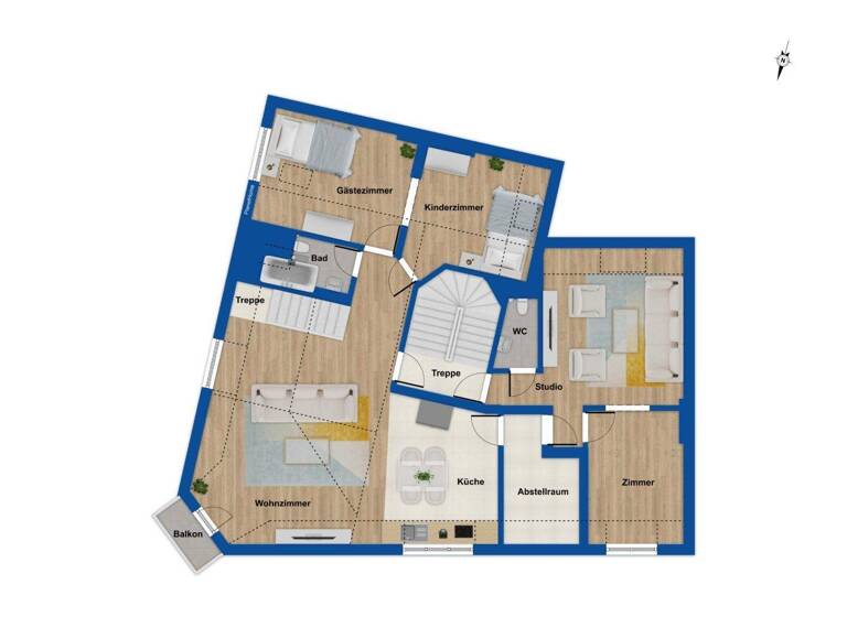 Wohnung zum Kauf 2.175.000 € 6 Zimmer 168,8 m² 3. Geschoss Ottensen Hamburg 22765