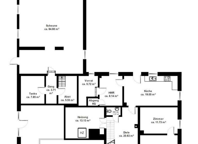 Bauernhaus zum Kauf 525.000 € 7 Zimmer 202 m² 1.340 m² Grundstück Roydorf Winsen 21423