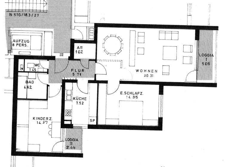 Wohnung zum Kauf 3 Zimmer 83,5 m² 1. Geschoss frei ab 01.07.2026 Offenbach am Main 63071